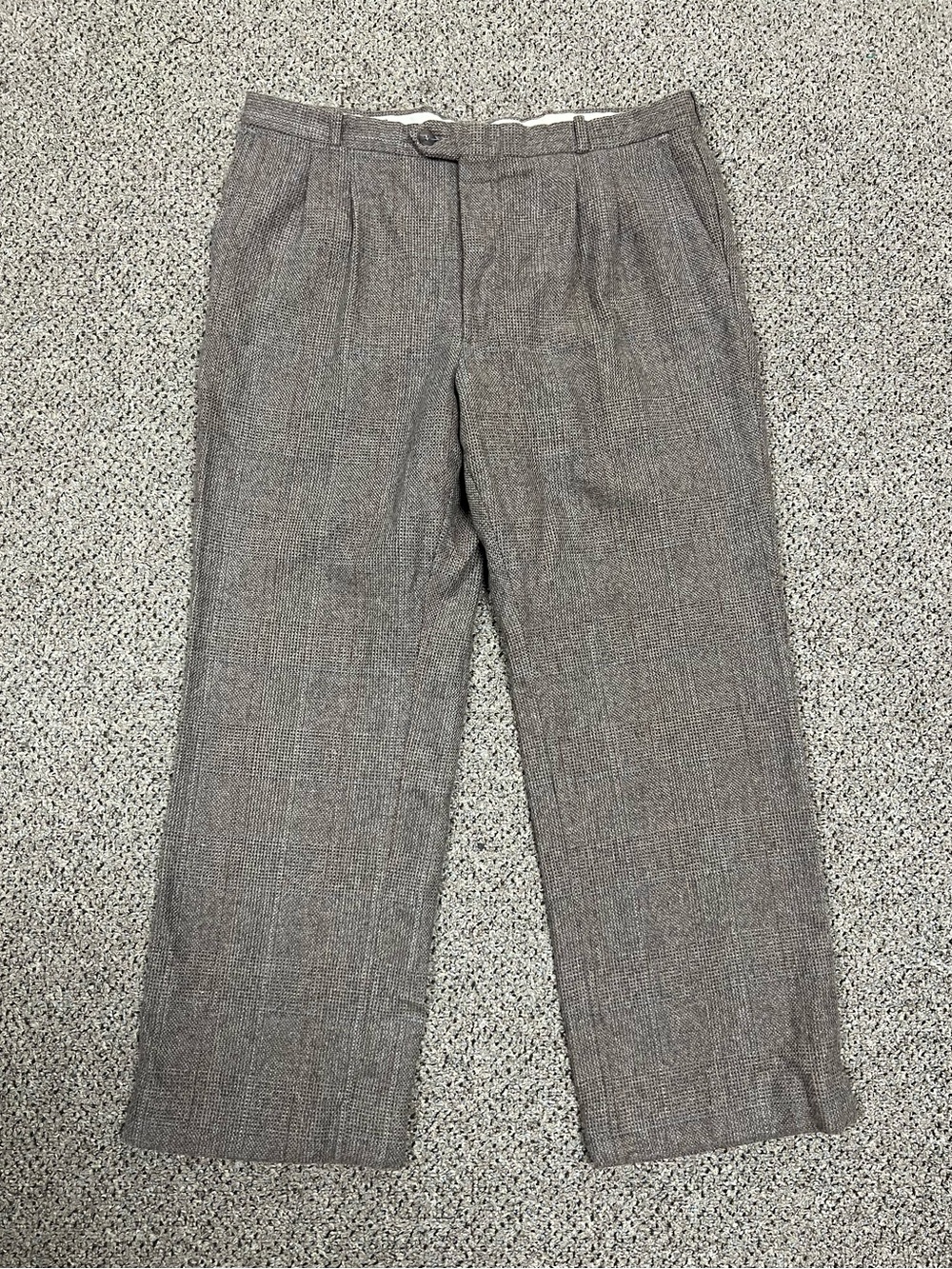 Vintage Pleated Trousers